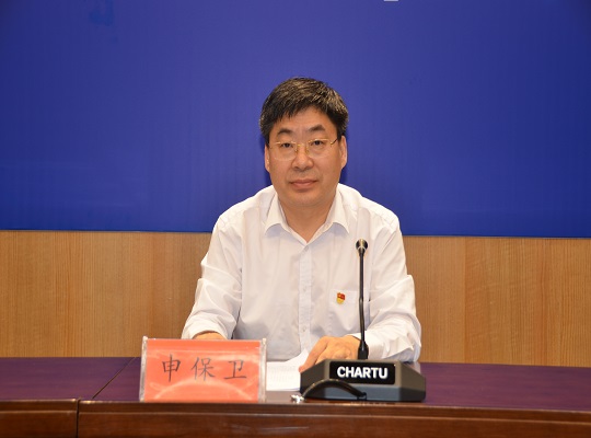 9月16日驻马店市举行社会保障卡居民一卡通新闻发布会
